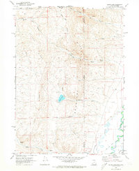 1969 Map of South Lake, Rich County, UT — High-Res | Pastmaps